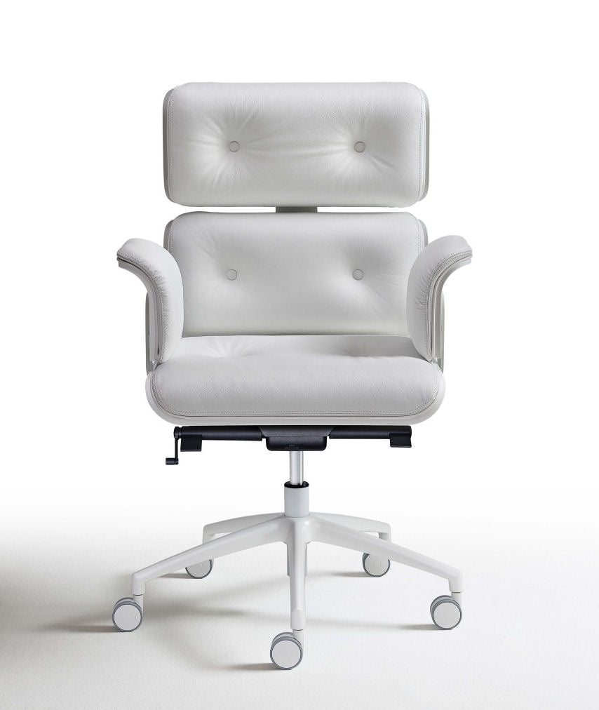 White luxury office cheap chair