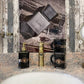 Bamboo Bronze Bathroom Accessories Double Towel Hook - |VESIMI Design| Luxury and Rustic bathrooms online