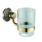 Bamboo Bronze Bathroom Accessories Tumbler Holder - |VESIMI Design| Luxury and Rustic bathrooms online