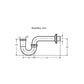 Bathroom Sink Oil Rubbed Bronze P-Trap - |VESIMI Design| Luxury and Rustic bathrooms online