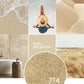 Beige Super Pile Bath Towesl by Abyss & Habidecor | 714 Sand - |VESIMI Design| Luxury and Rustic bathrooms online