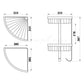 Black Bathroom Shower Basket Caddy - |VESIMI Design| Luxury and Rustic bathrooms online