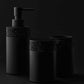 Black Matt Design Cosmetic Mirror with Swarowski® Crystals - |VESIMI Design|
