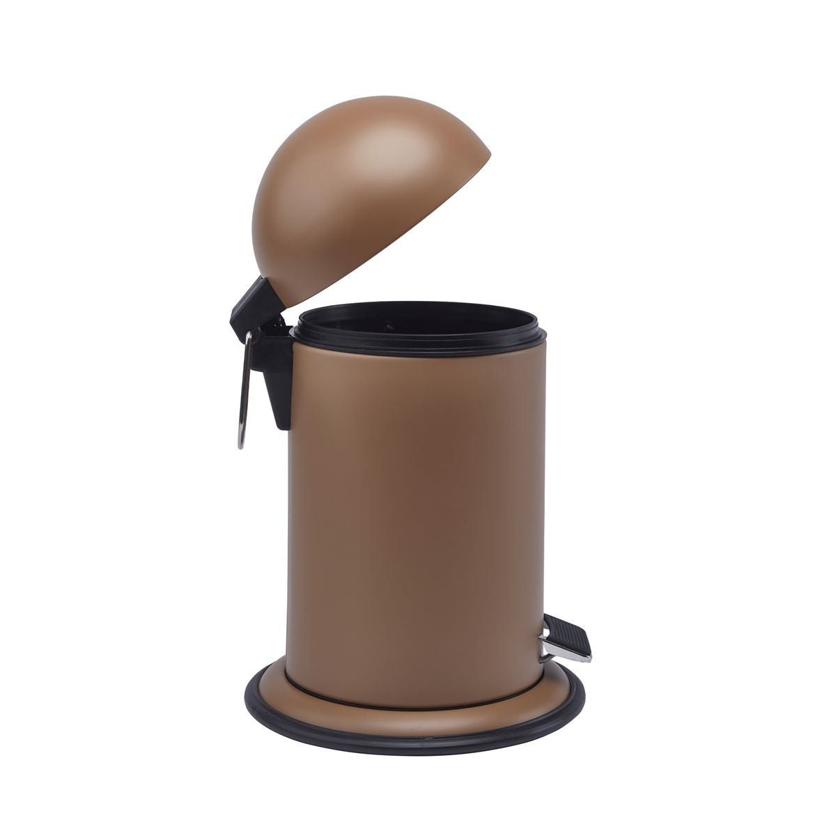 Brown Aquanova Trash Bin - Cinnamon - |VESIMI Design| Luxury and Rustic bathrooms online