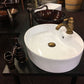 Chic Single Handle Antique Brass Faucet - |VESIMI Design| Luxury and Rustic bathrooms online