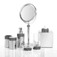 Chrome Design Cosmetic Mirror with Swarowski® Crystals - |VESIMI Design|