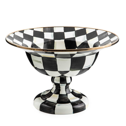 Courtly Check Large Compote - |VESIMI Design|