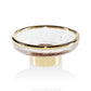 Cracked Glass Gold Soap Dish by Decor Walther - |VESIMI Design|
