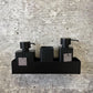 CYRA Black Bathroom Accessories - Wall Mounted Organiser - |VESIMI Design| Luxury and Rustic bathrooms online