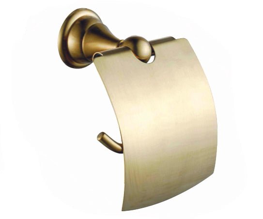 Deira Champagne Gold Toilet Paper Holder - |VESIMI Design|