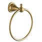 Deira Champagne Gold Towel Ring Holder - |VESIMI Design| Luxury and Rustic bathrooms online
