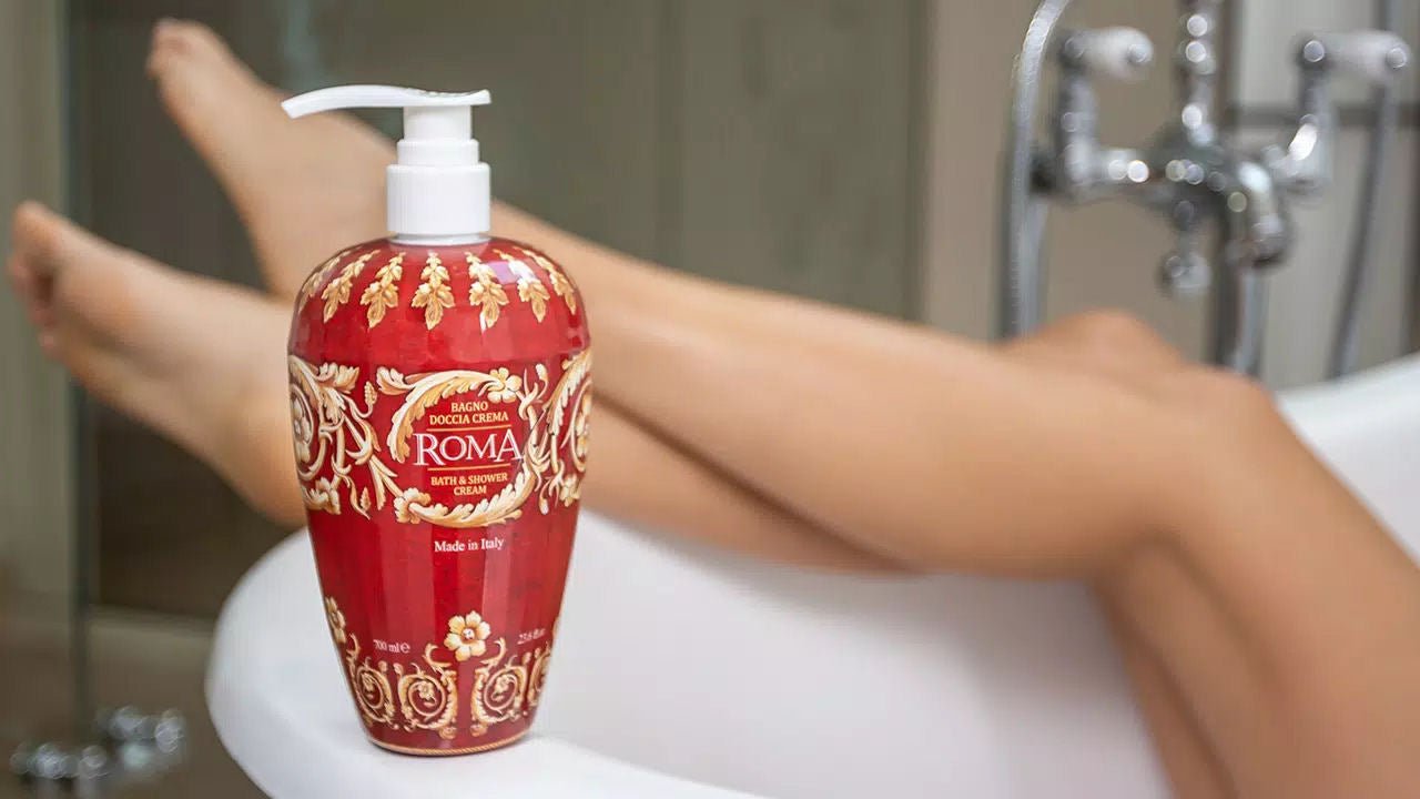 Delicate Bath and Shower Gel ROMA 700 ML - |VESIMI Design| Luxury and Rustic bathrooms online