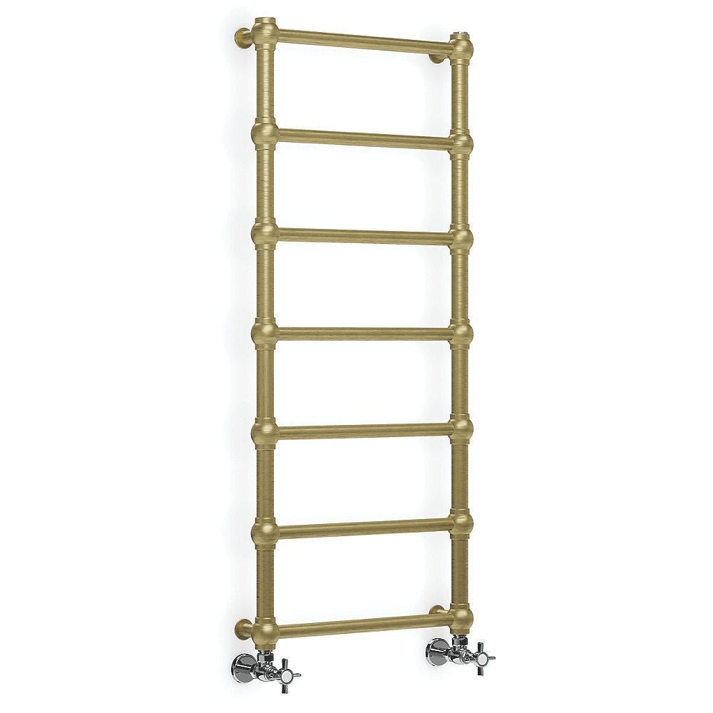 Design Bathroom Towel Radiator RETRO Antique Brass – |VESIMI Design|