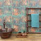 Design Bathroom Towel Radiator RETRO Antique Copper - |VESIMI Design| Luxury and Rustic bathrooms online