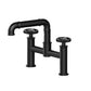 Design Black Industrial Bridge Faucet - |VESIMI Design| Luxury and Rustic bathrooms online