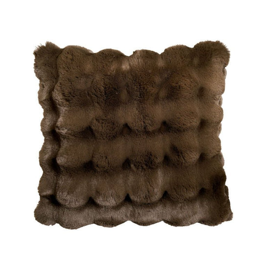 Donkey Forest - Luxury Faux Full Fur Cushion - |VESIMI Design| Luxury and Rustic bathrooms online
