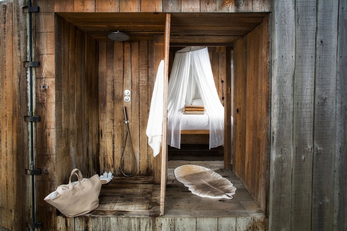 Egyptian Cotton Bathroom Rug COCOTTE - |VESIMI Design| Luxury and Rustic bathrooms online