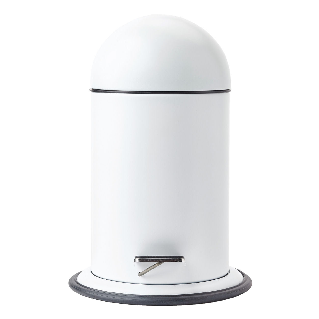 Elegant White Bathroom Trash Pedal Bin - |VESIMI Design|