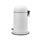 Elegant White Bathroom Trash Pedal Bin - |VESIMI Design|