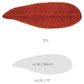 FEUILLE Luxury Leaf Design Bathroom Rug / Beige color - |VESIMI Design| Luxury and Rustic bathrooms online