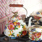 Flower Market 3 Qt. Tea Kettle with Bird - |VESIMI Design|