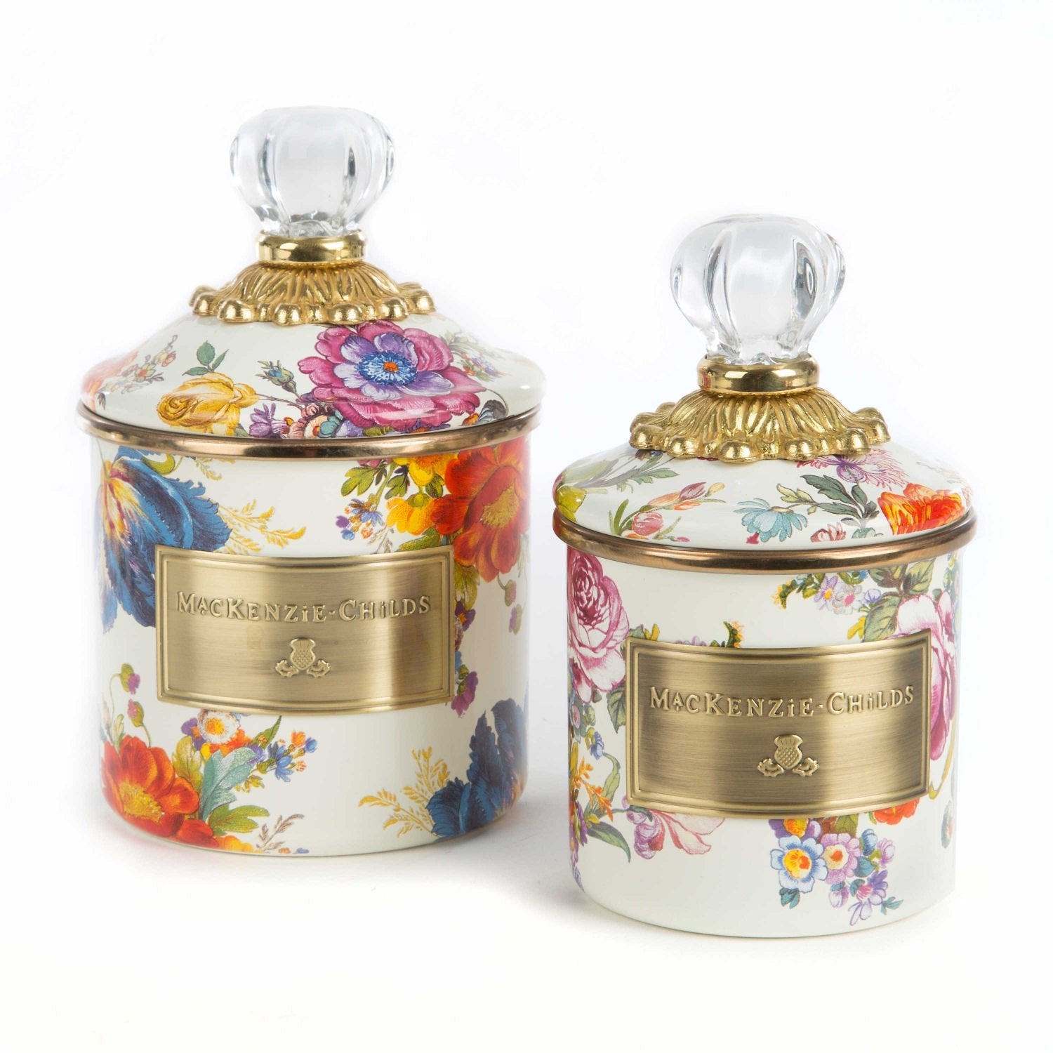 Flower Market Mini Canister - White - |VESIMI Design|