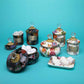 Flower Market Mini Canister - White - |VESIMI Design|