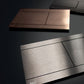 Flush plate GUN METAL - brushed matt - |VESIMI Design| Luxury and Rustic bathrooms online