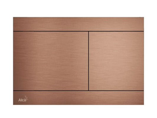 Flush plate Rose Gold - brushed matt - |VESIMI Design| Luxury and Rustic bathrooms online