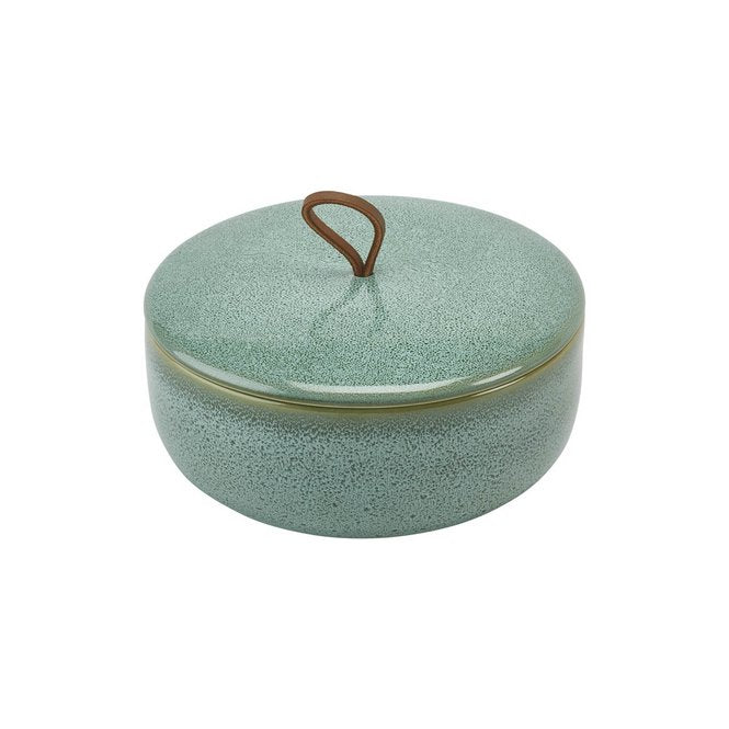 FOREST Grüne Badezimmer-Accessoires Schüssel mit Deckel – |VESIMI Design