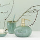 Forest Green Luxury Glaze Toilet Brush Holder - |VESIMI Design| Luxury and Rustic bathrooms online
