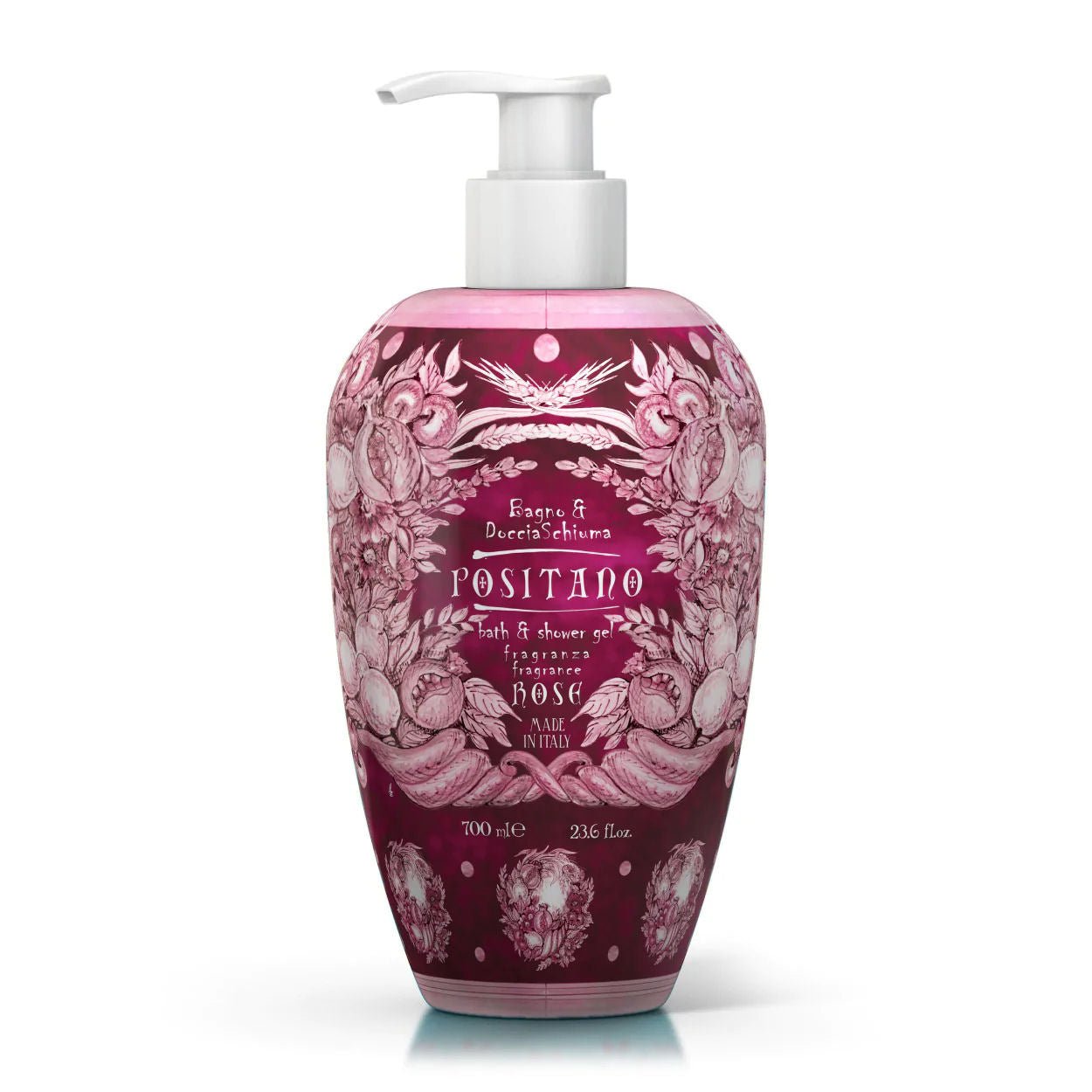 Gentle Bath and Shower Gel POSITANO 700 ML - |VESIMI Design| Luxury and Rustic bathrooms online