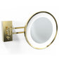 Gloss Gold Wallmounted Cosmetic Mirror by Decor Walther - |VESIMI Design|