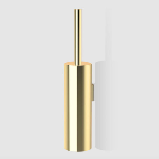 Gold Gloss Wall-Mounted Toilet Brush Holder by Decor Walther - |VESIMI Design|