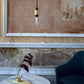 Gold Pendant Light HEAVY METAL / Brass - |VESIMI Design| Luxury and Rustic bathrooms online