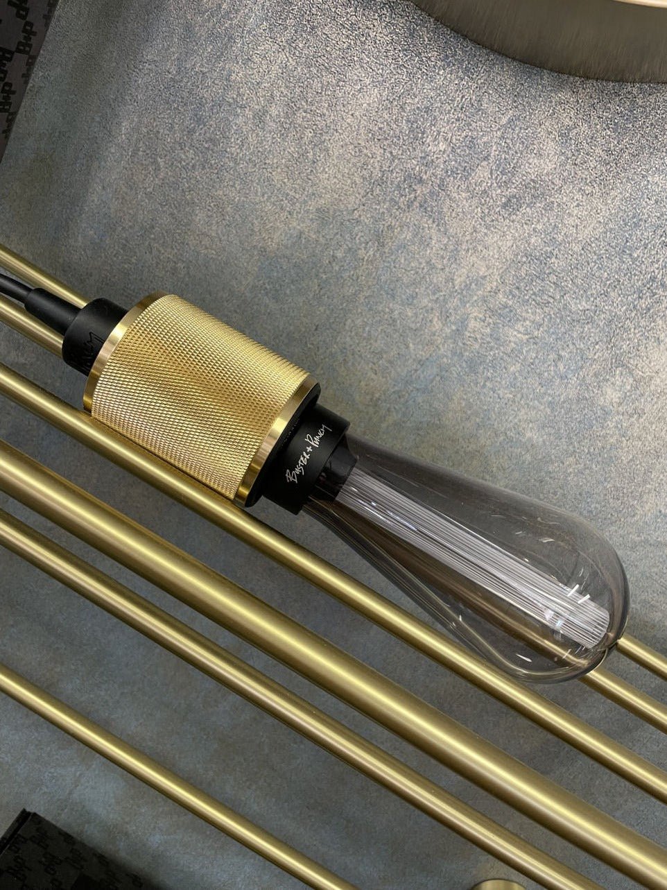 Gold Pendant Light HEAVY METAL / Brass - |VESIMI Design|