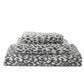 Grey Animal Print Zimba Towels by Abyss & Habidecor / Gris - |VESIMI Design| Luxury and Rustic bathrooms online