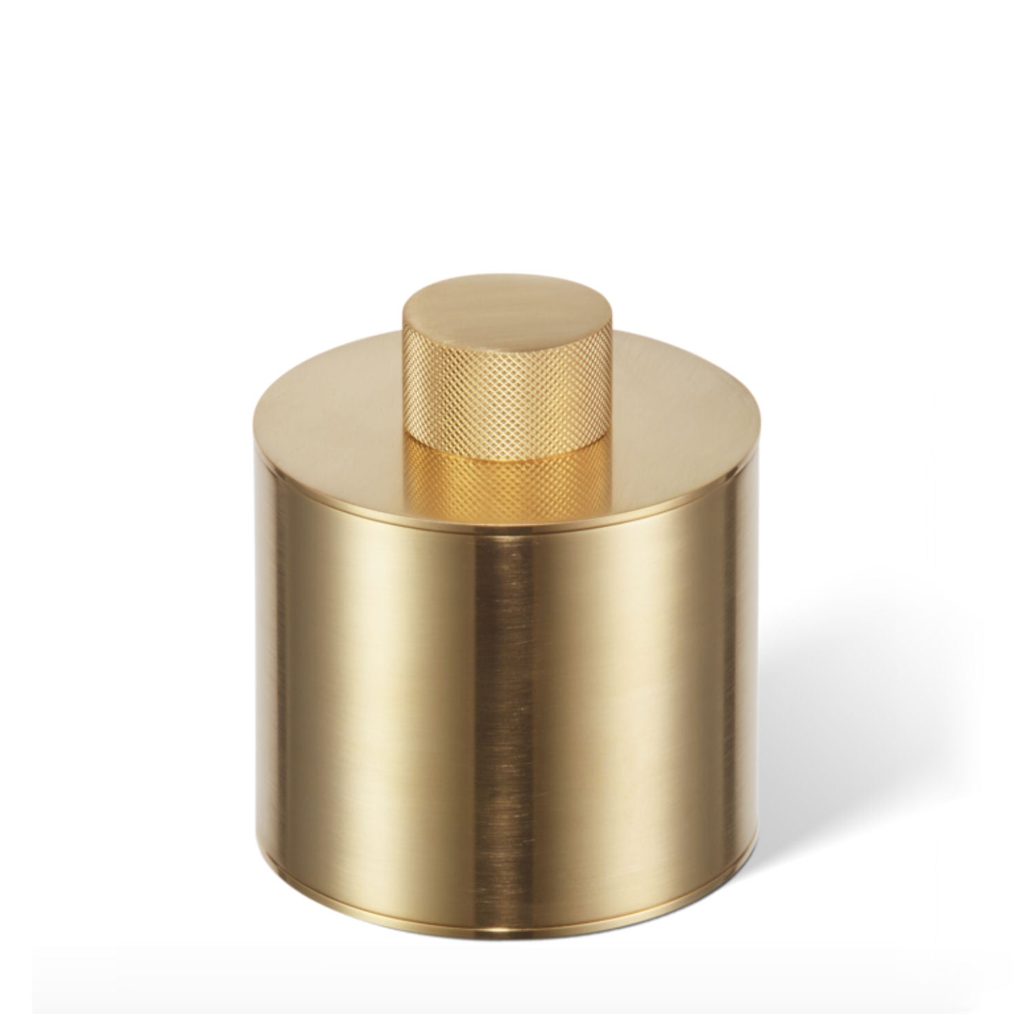 High-End Luxury Bathroom Accessories Matt Gold Box with Lid - |VESIMI Design|