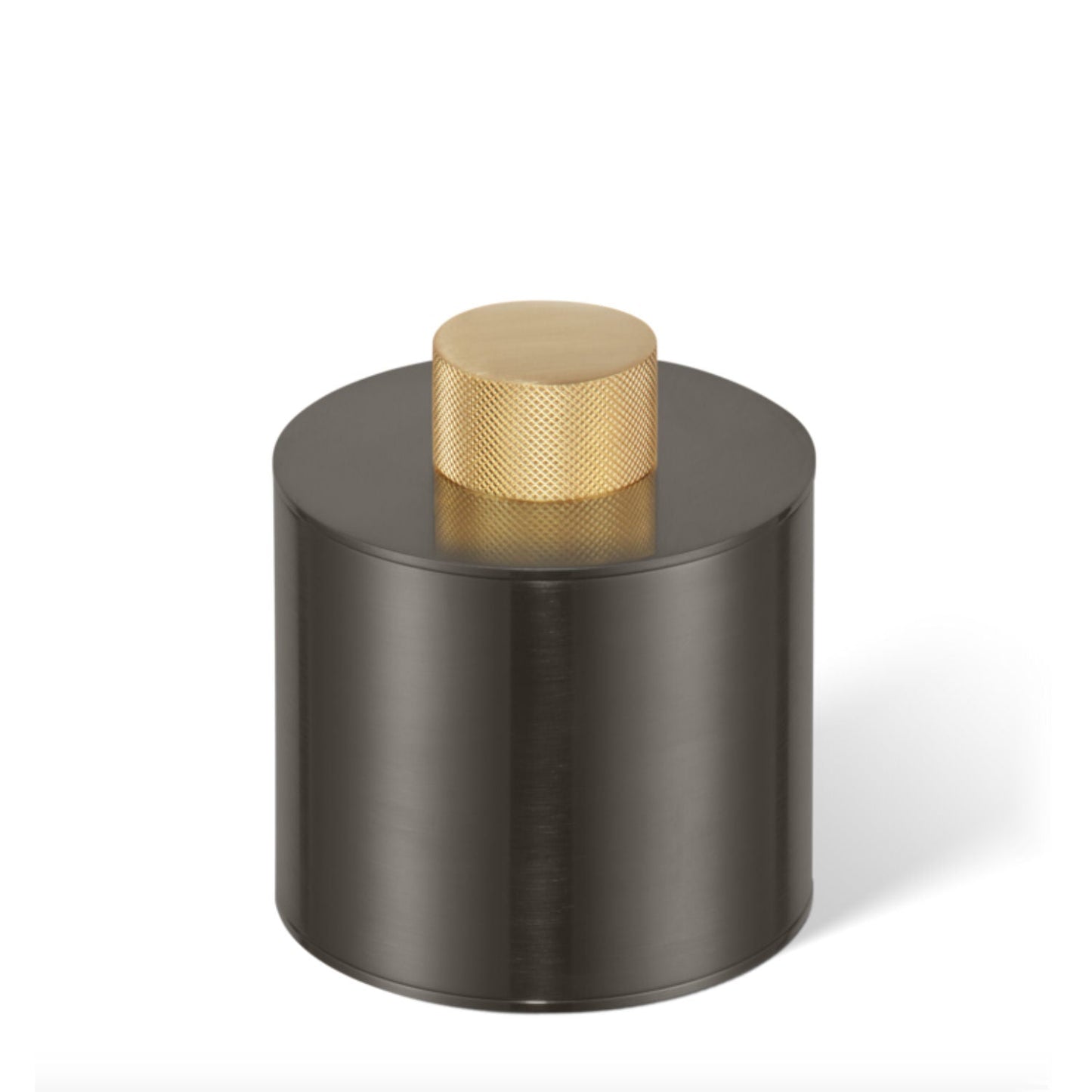 High-End Luxury Bathroom Accessories Matt Gold / Dark Bronze Box with Lid - |VESIMI Design|