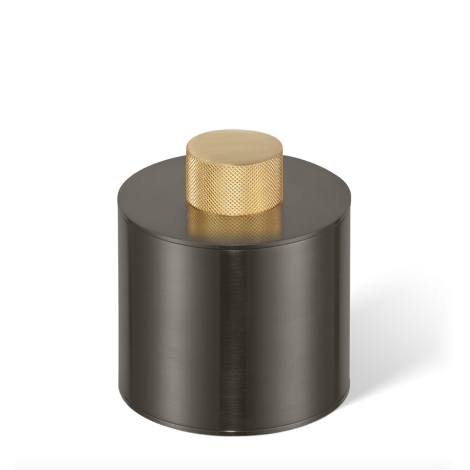 High-End Luxury Bathroom Accessories Matt Gold / Dark Bronze Box with Lid - |VESIMI Design|