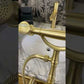 Luxury Freestanding Bathtub Faucet Deira Champagne Gold