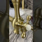 Deira Champagne Gold - Unlacquered Brass Basin Faucet