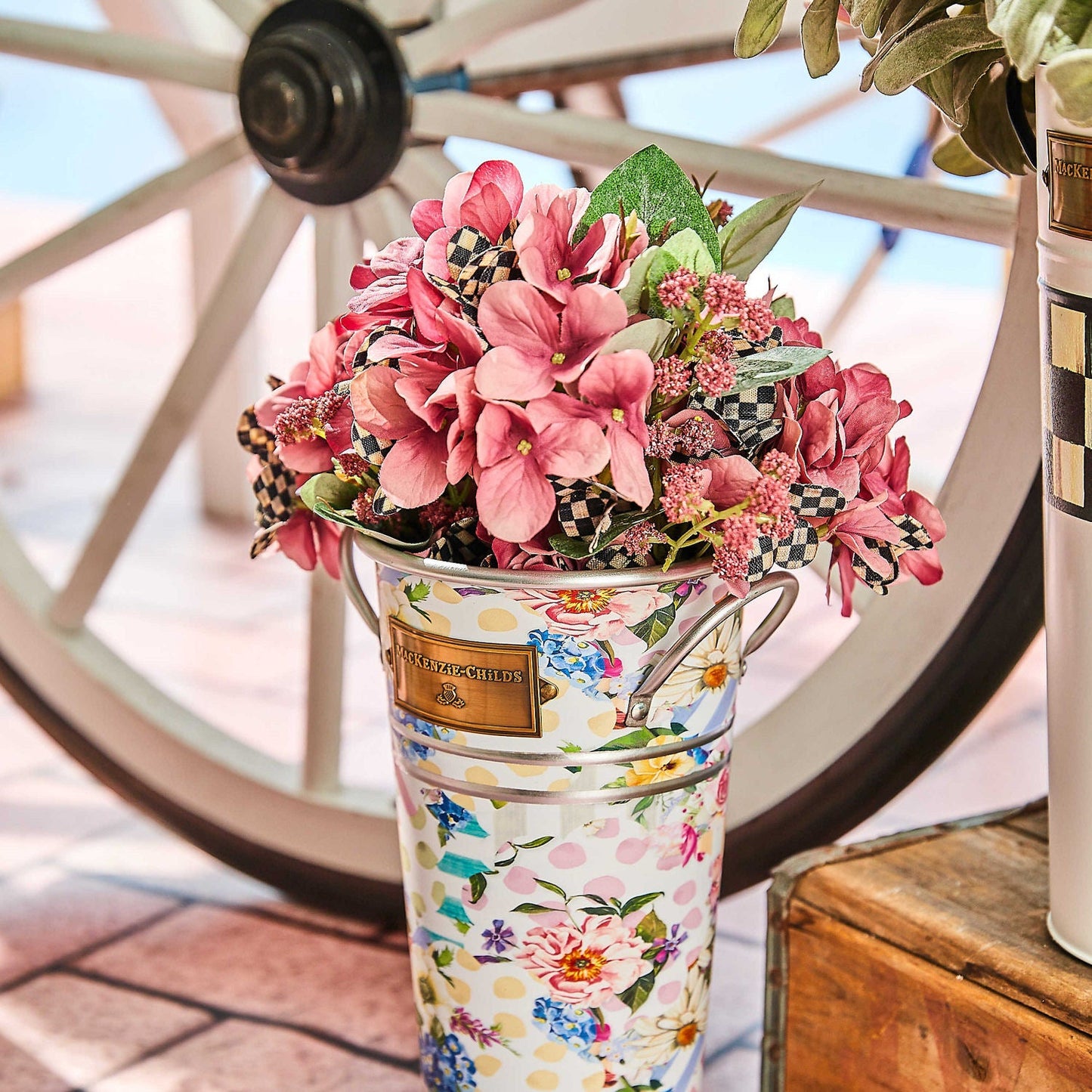 Hydrangea Bouquet Faux Flowers - Mauve - |VESIMI Design| Luxury and Rustic bathrooms online