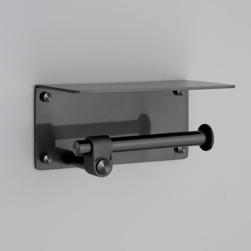 Greyfield Toilet Paper Holder - Gunmetal | Signature Hardware 482738