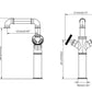Industrial Nickel Wheel Handles Vessel Sink Faucet - |VESIMI Design| Luxury and Rustic bathrooms online