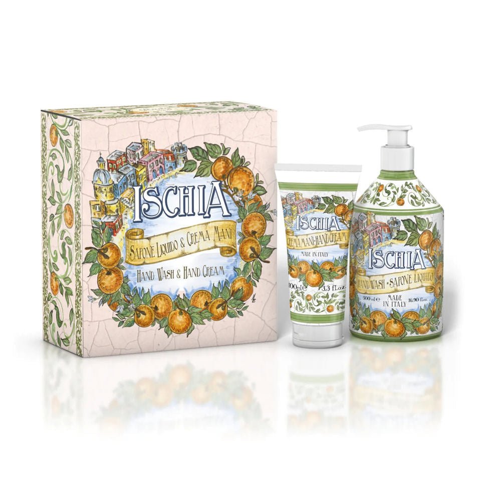 ISCHIA Gift Box - Body Shower Get & Body Cream - |VESIMI Design|