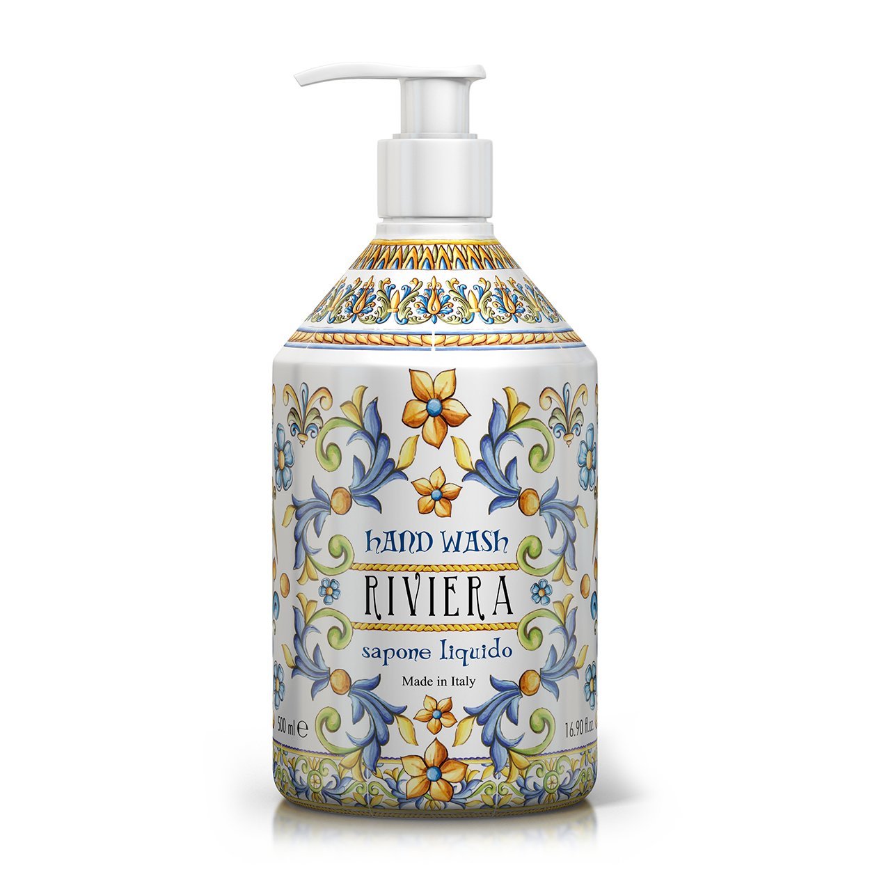 Le Maioliche | RIVIERA Liquid Hand Soap 500ml - |VESIMI Design| Luxury and Rustic bathrooms online