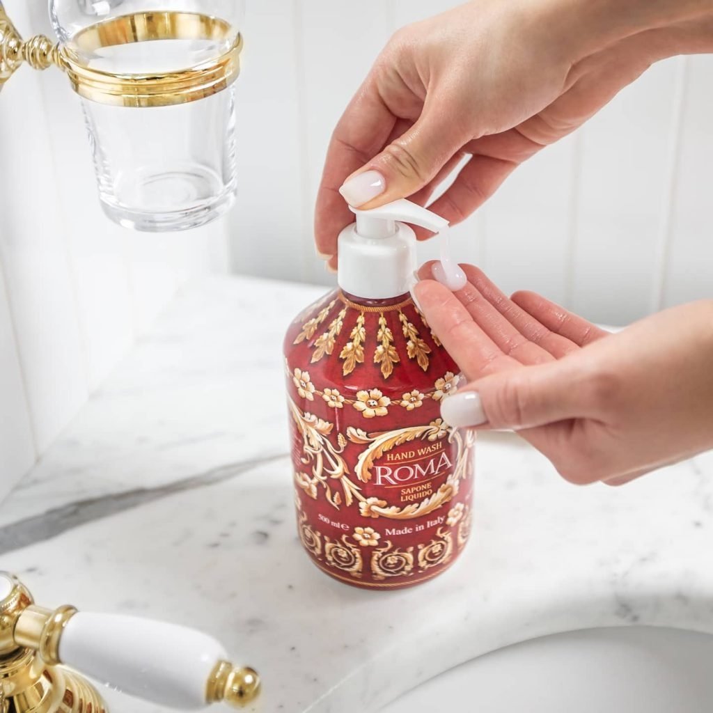 Le Maioliche | ROMA Liquid Hand Soap 500ml - |VESIMI Design| Luxury and Rustic bathrooms online