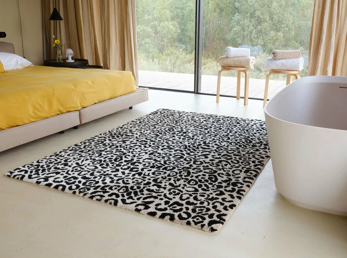 LEOPARD Luxury Bath Mat - |VESIMI Design| Luxury and Rustic bathrooms online