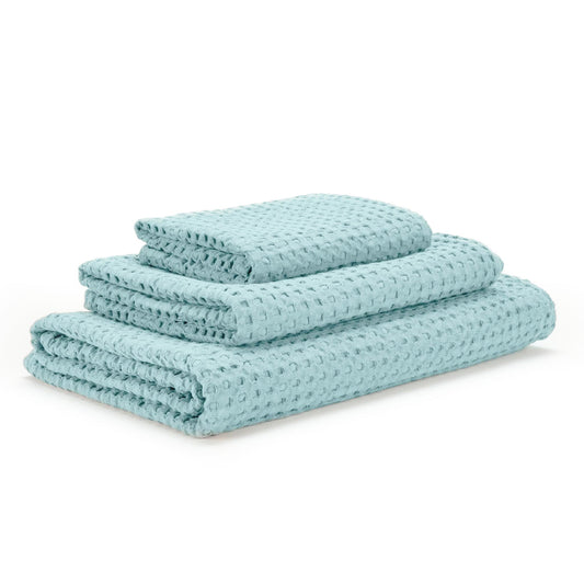 Light Blue Luxury Egyptian Cotton Towels Pousada - 235 Ice - |VESIMI Design| Luxury and Rustic bathrooms online